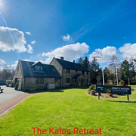The Kalos Retreat - Hot Tub Lodge With Free 18 Hole Golf Course Swarland Dış mekan fotoğraf
